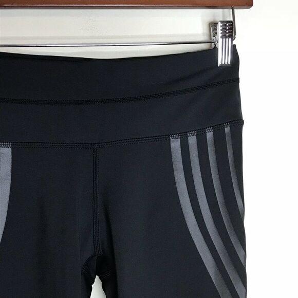 Athleta Sz XS Black Crop Tights Pants Athletic - Picture 1 of 8